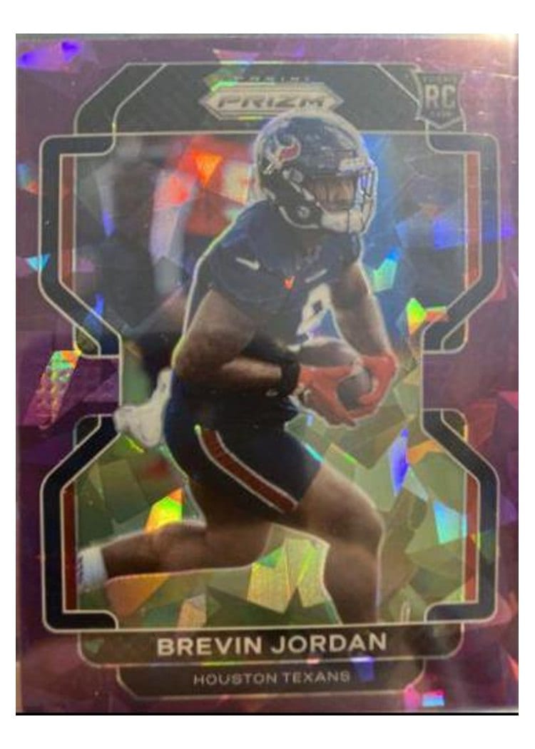 2021 Panini Prizm Base Set Brevin Jordan #417 card