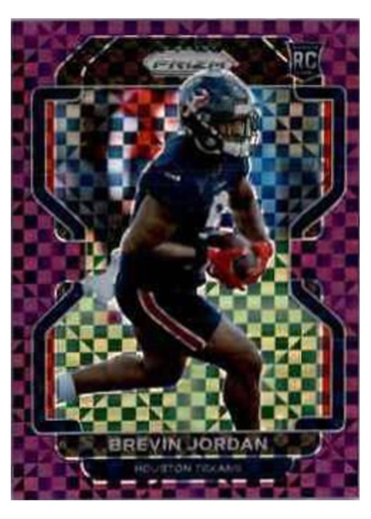 2021 Panini Prizm Base Set Brevin Jordan #417 card