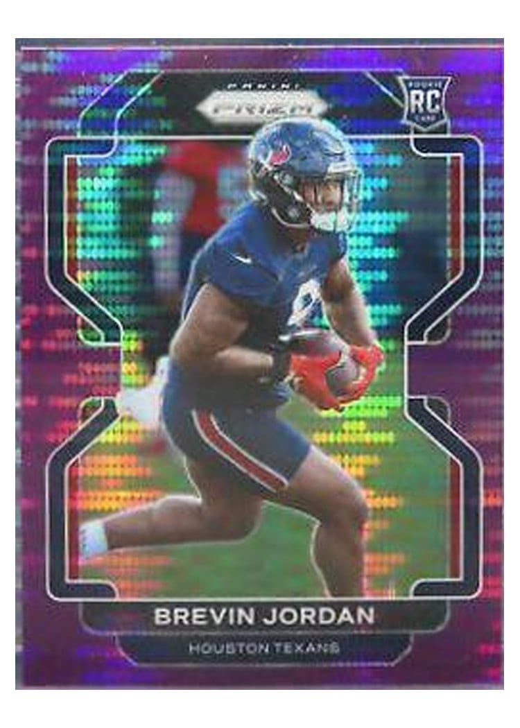 2021 Panini Prizm Base Set Brevin Jordan #417 card