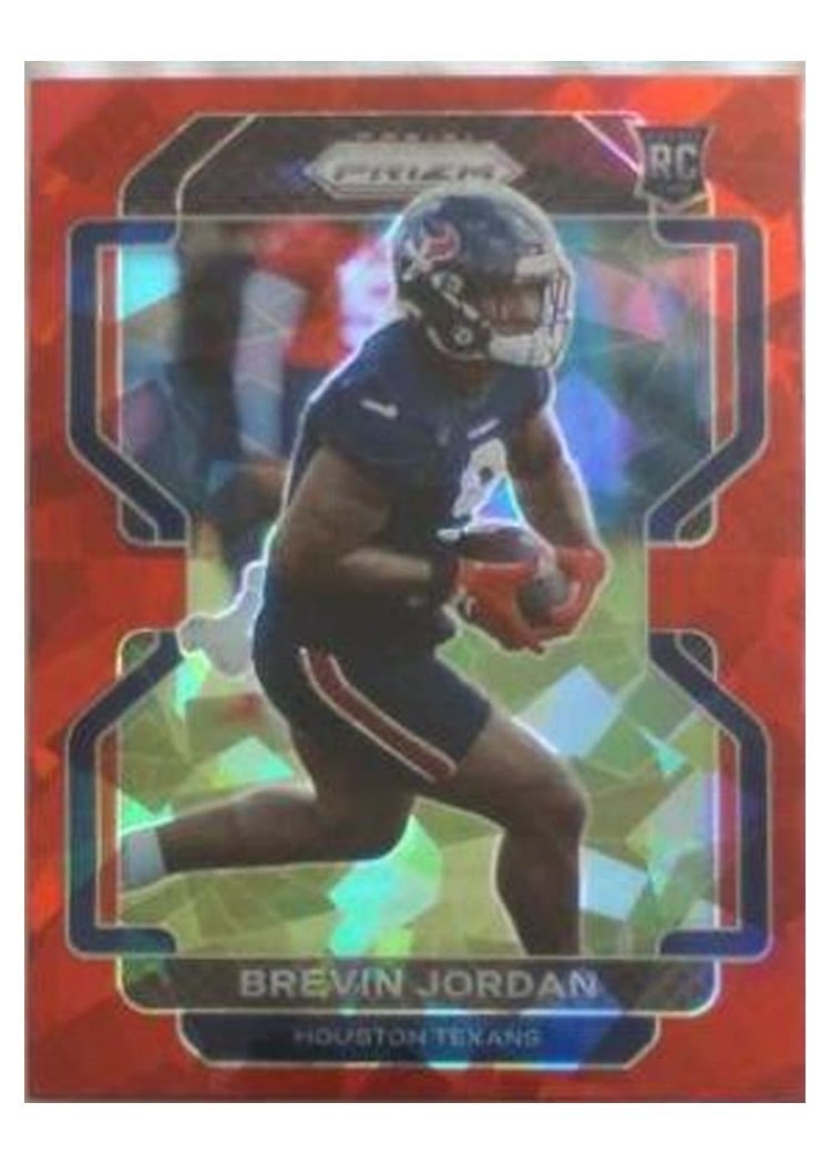2021 Panini Prizm Base Set Brevin Jordan #417 card