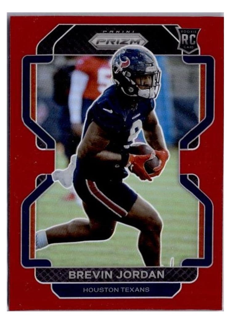 2021 Panini Prizm Base Set Brevin Jordan #417 card