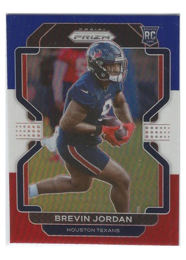 2021 Panini Prizm Base Set Brevin Jordan #417 card