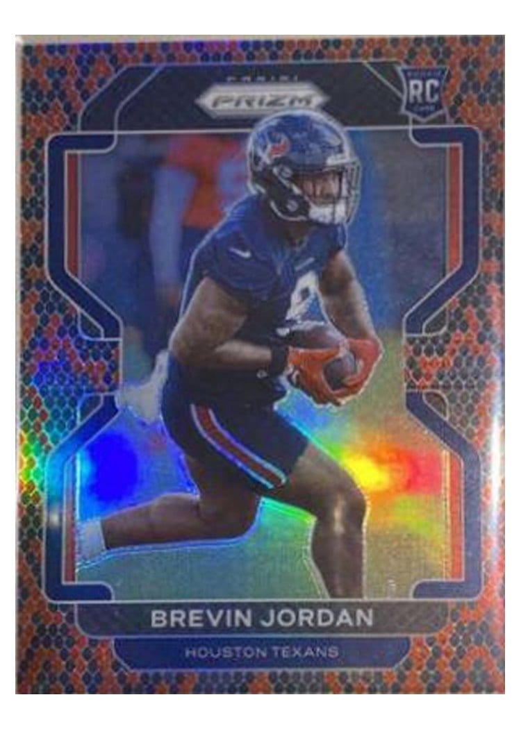 2021 Panini Prizm Base Set Brevin Jordan #417 card