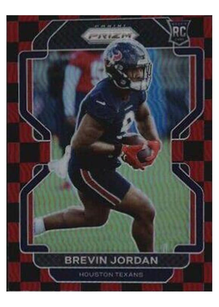 2021 Panini Prizm Base Set Brevin Jordan #417 card
