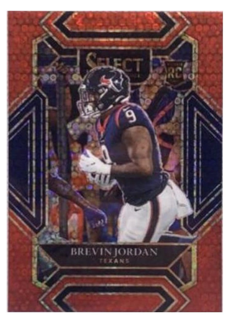 2021 Panini Select Base Set Brevin Jordan #294 card