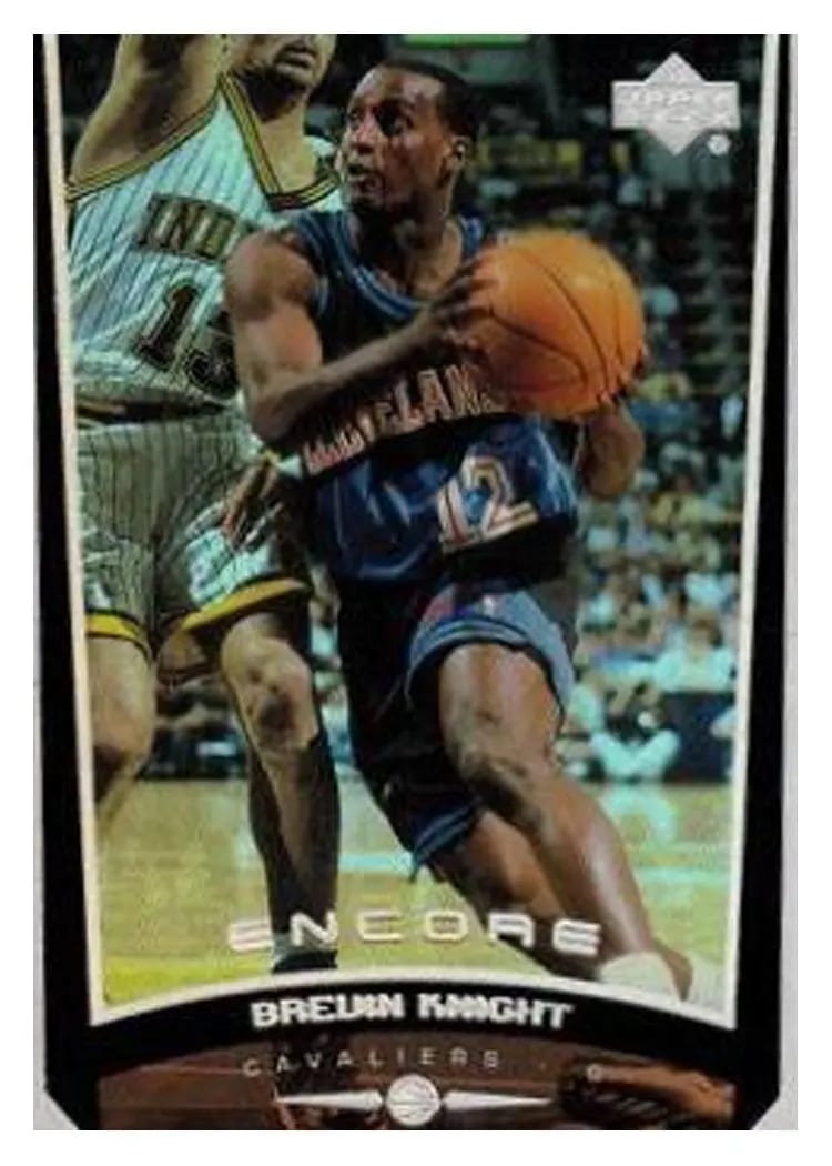 1998 Upper Deck Encore Brevin Knight #14 card