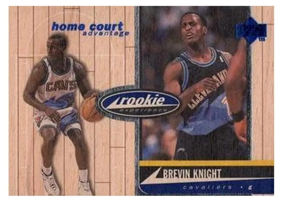 1998 Upper Deck Hardcourt Brevin Knight #83 card