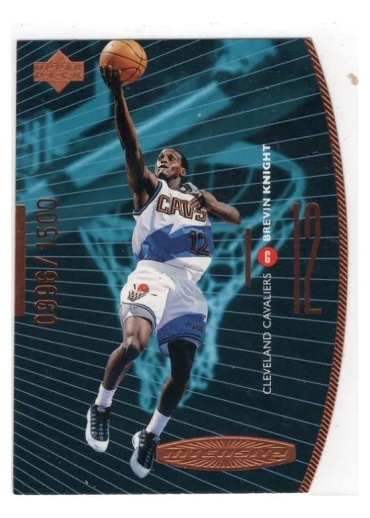 1998 Upper Deck Intensity Brevin Knight #I5 card