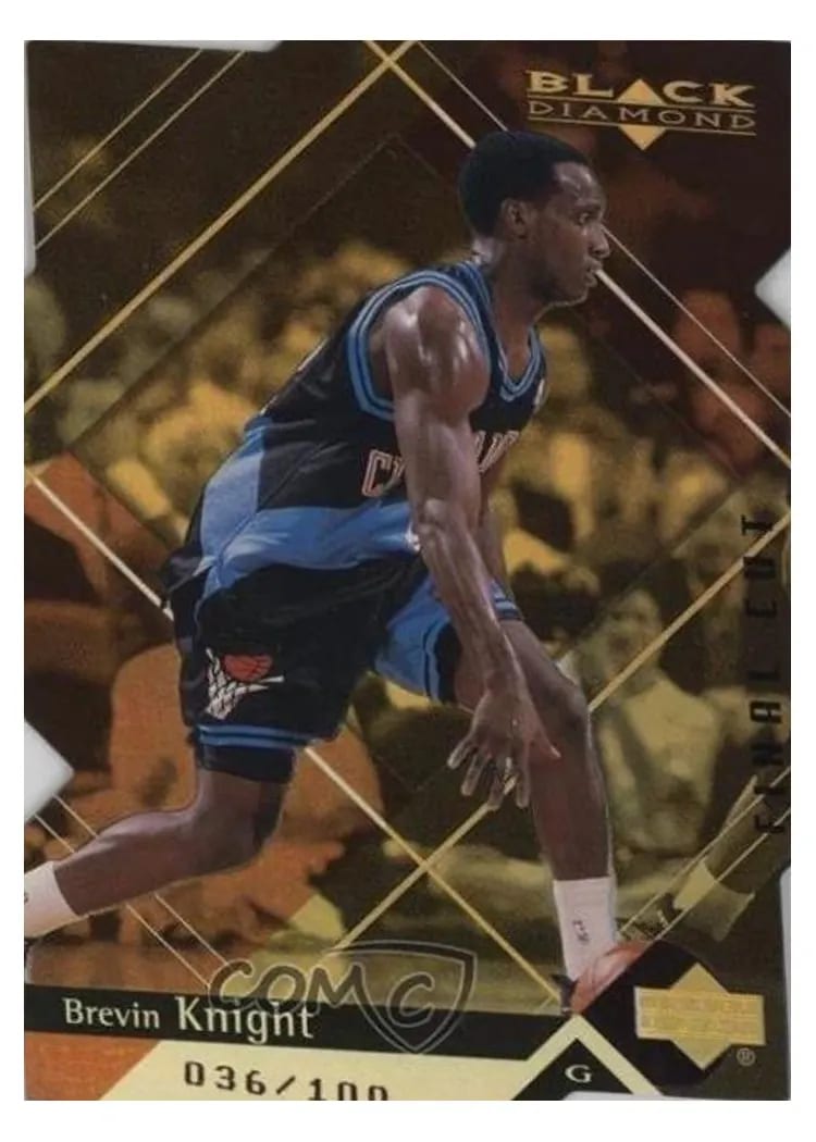 1999 Upper Deck Black Diamond Brevin Knight #15 card