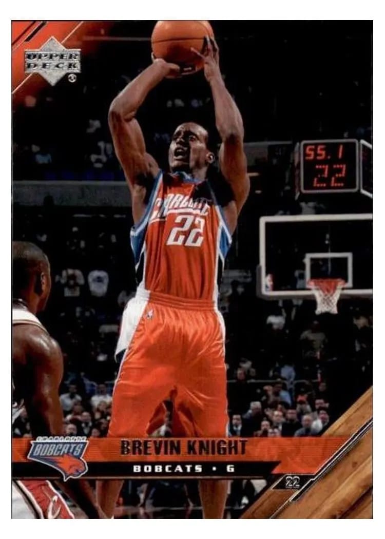 2005 Upper Deck Brevin Knight #18 card
