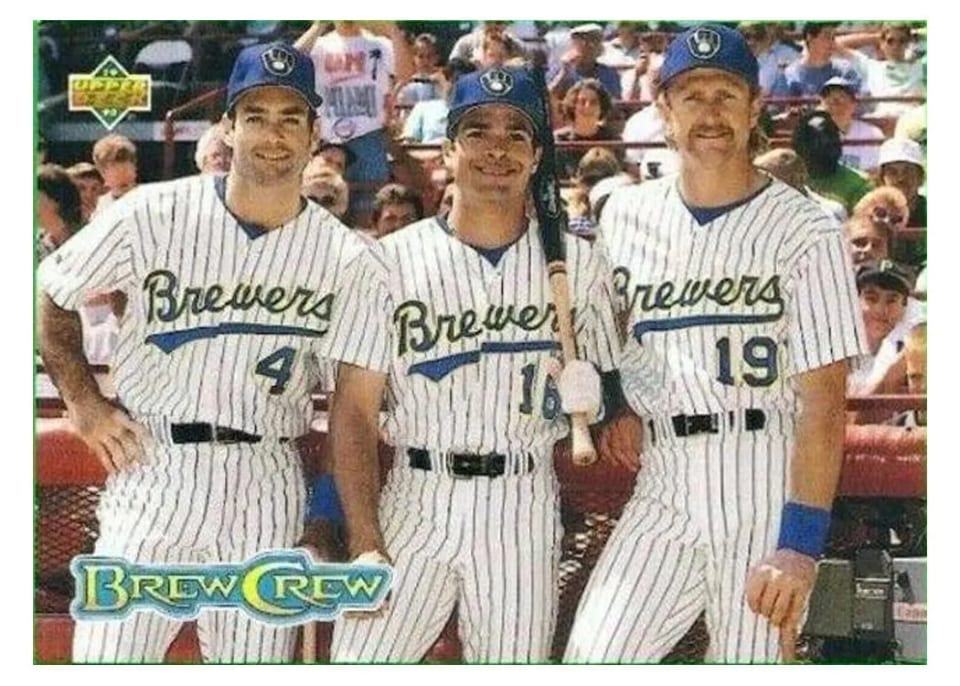 1993 Upper Deck Brew Crew Gold Hologram #43