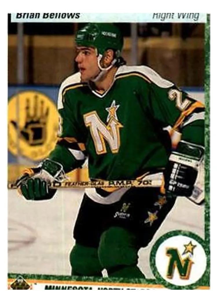 1990 Upper Deck Brian Bellows #126 card