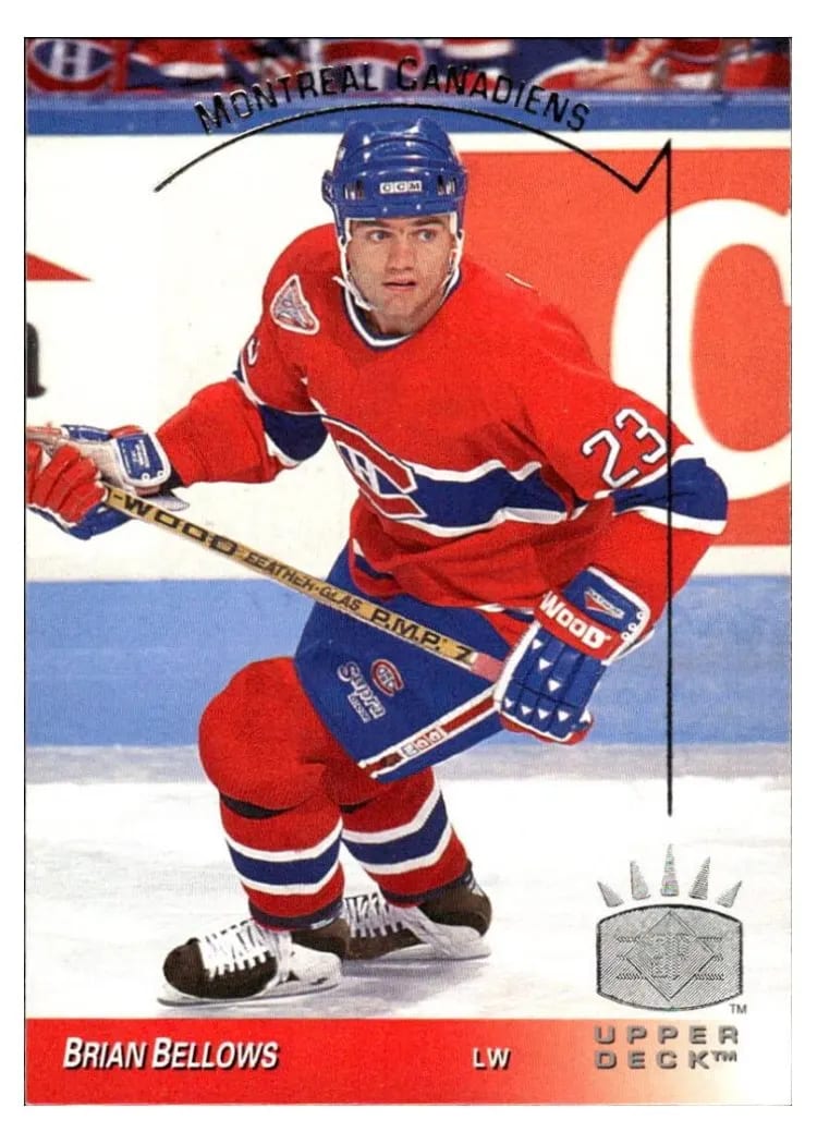 1993 Upper Deck SP Brian Bellows #76 card