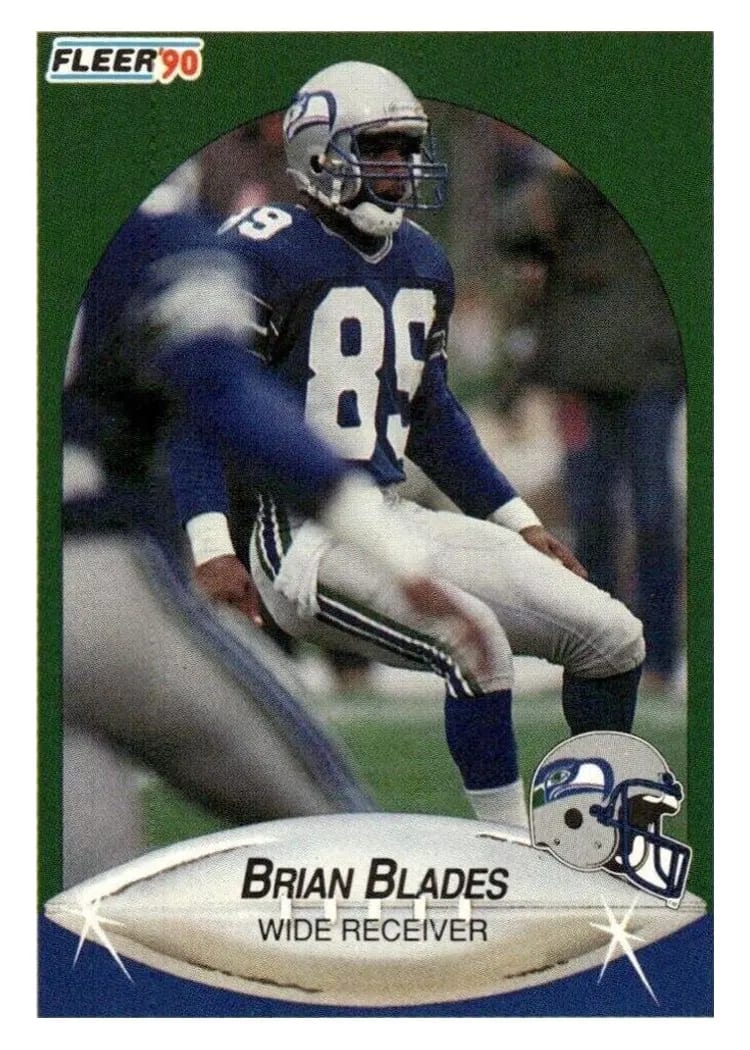1990 Fleer Brian Blades #263 card