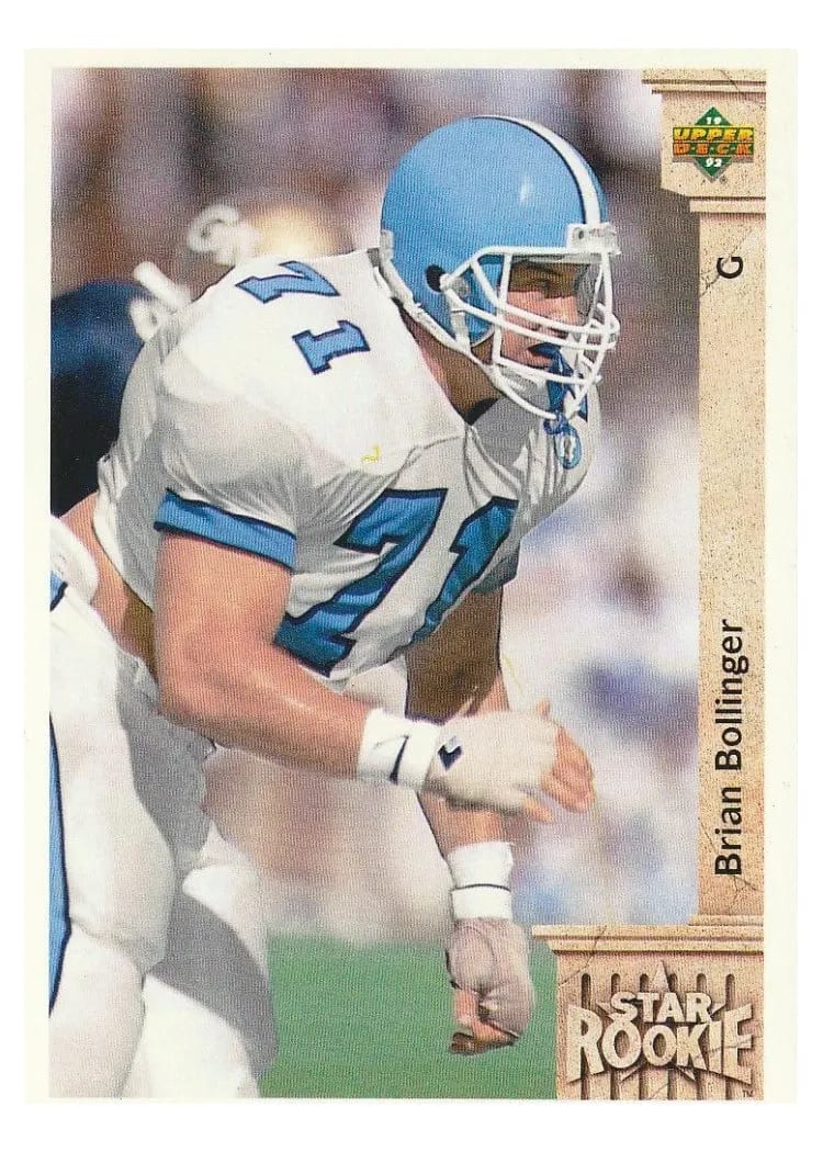 1992 Upper Deck Brian Bollinger #4 card
