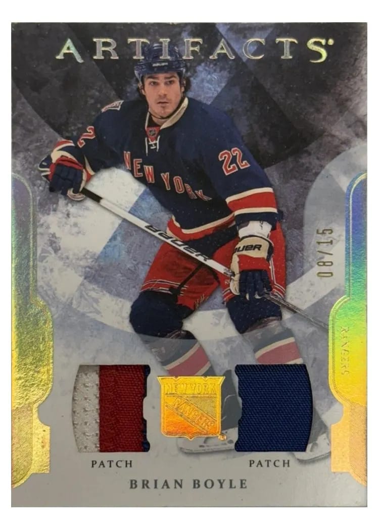 2011 Upper Deck Artifacts Brian Boyle #22 card
