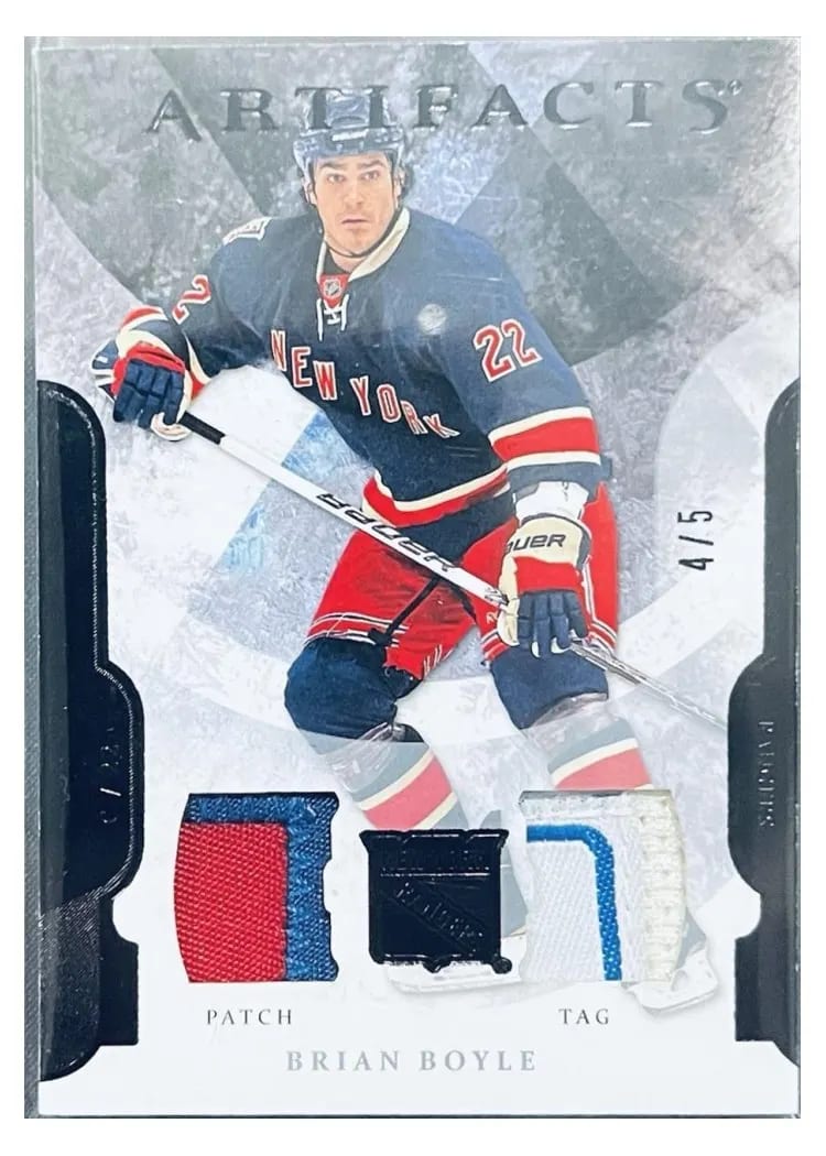 2011 Upper Deck Artifacts Brian Boyle #22 card
