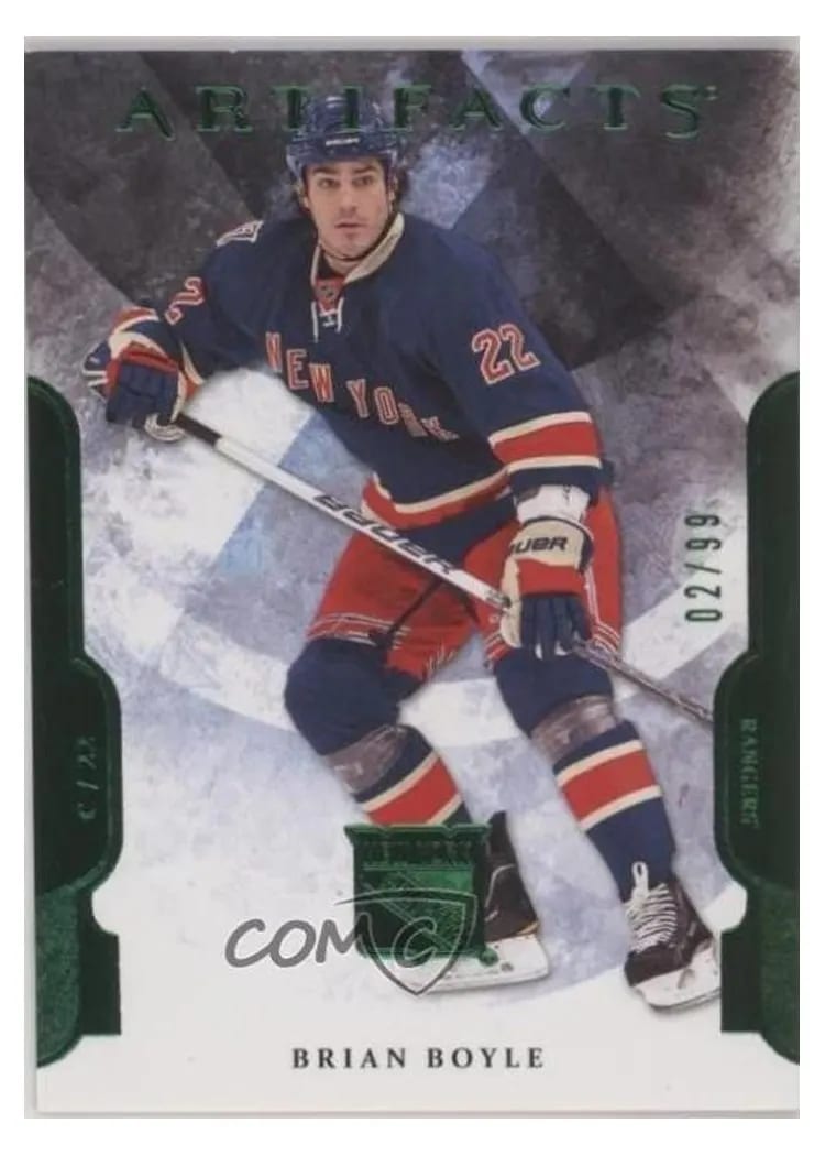 2011 Upper Deck Artifacts Brian Boyle #22 card