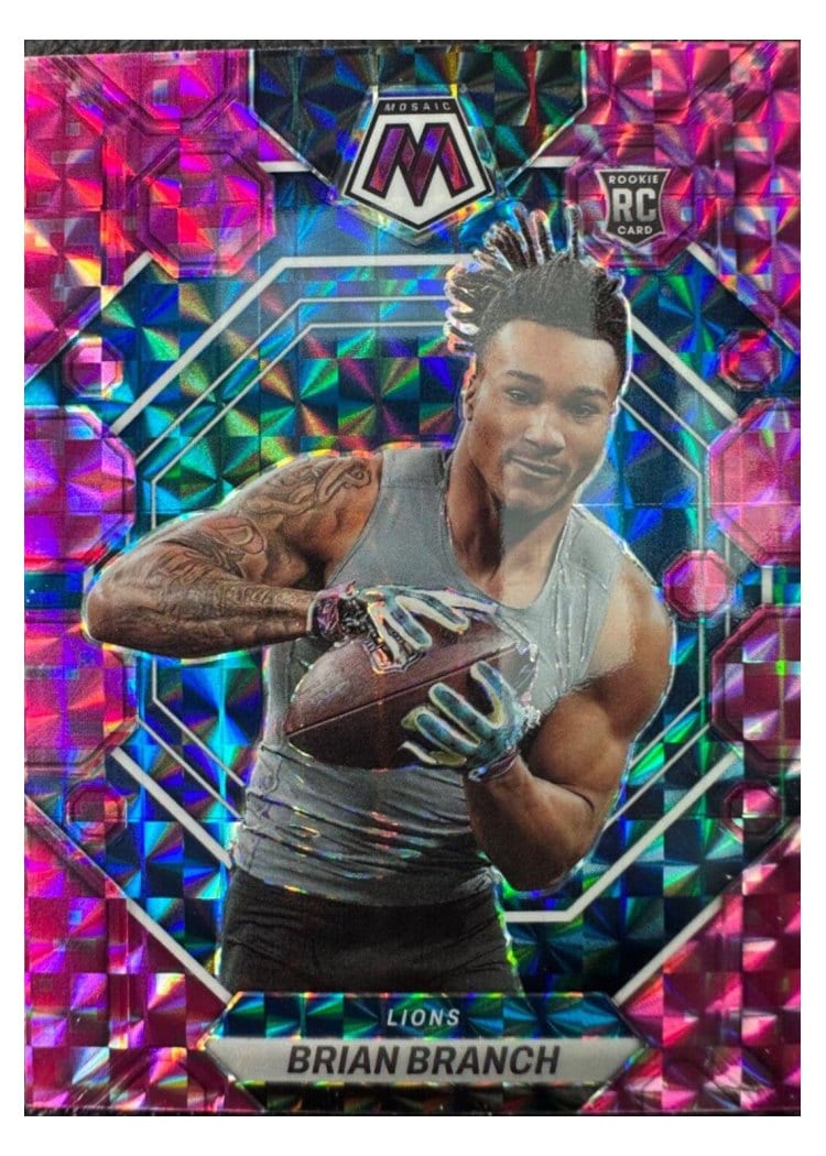 2023 Panini Mosaic Base Set Brian Branch #287 card