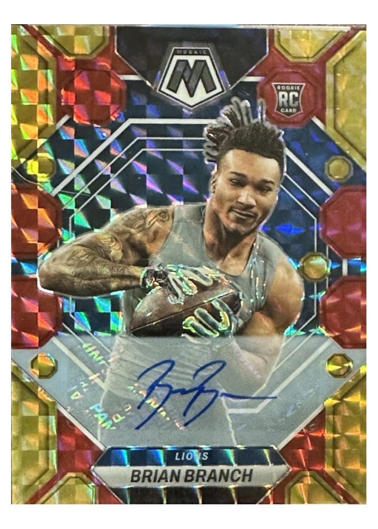 2023 Panini Mosaic Base Set Brian Branch #287 card
