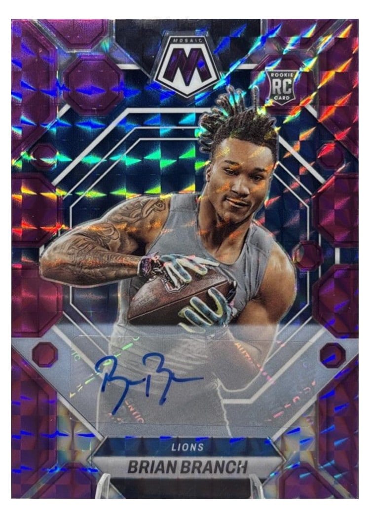 2023 Panini Mosaic Base Set Brian Branch #287 card