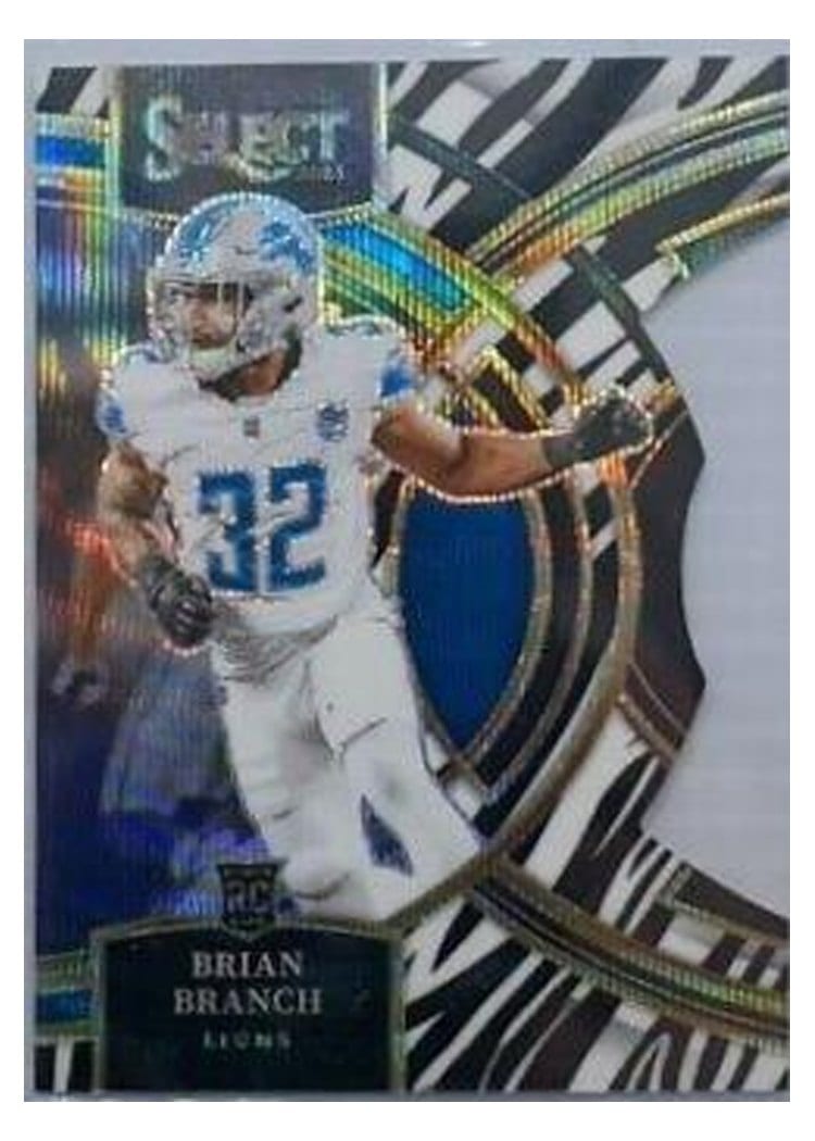 2023 Panini Select Base Set Brian Branch #135 card