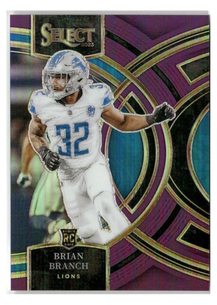 2023 Panini Select Base Set Brian Branch #135 card