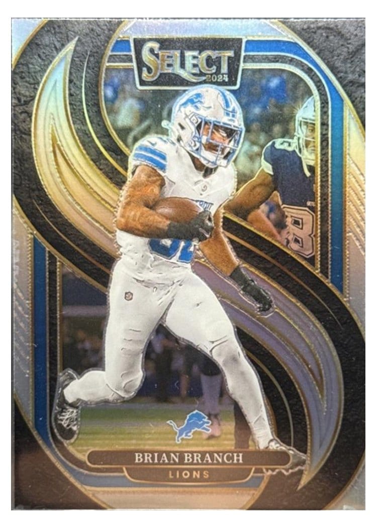 2024 Panini Select Base Set Brian Branch #129 card