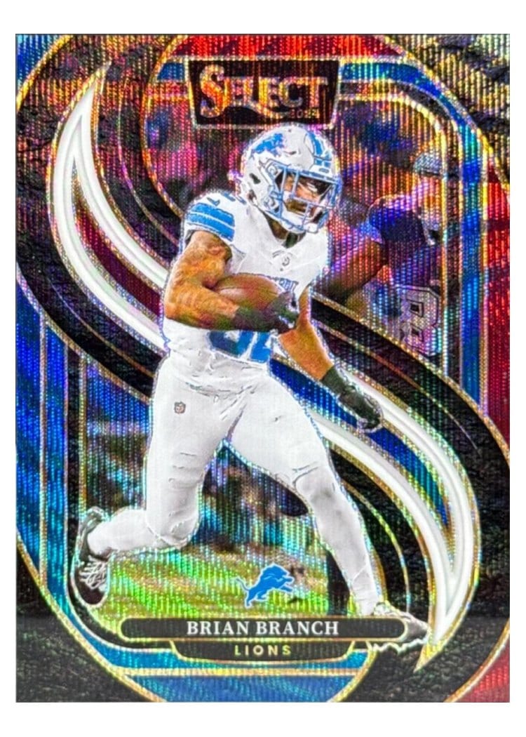 2024 Panini Select Base Set Brian Branch #129 card