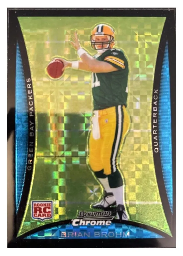 2008 Bowman Chrome Brian Brohm #BC57 card