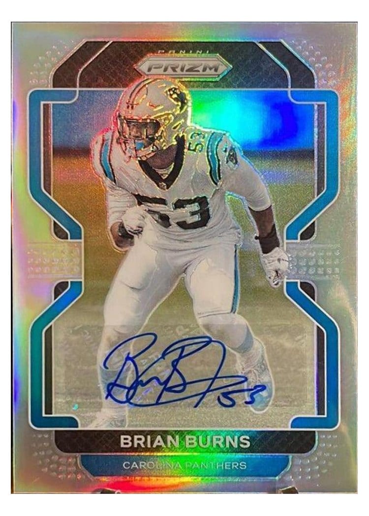 2021 Panini Prizm Base Set Brian Burns #316 card