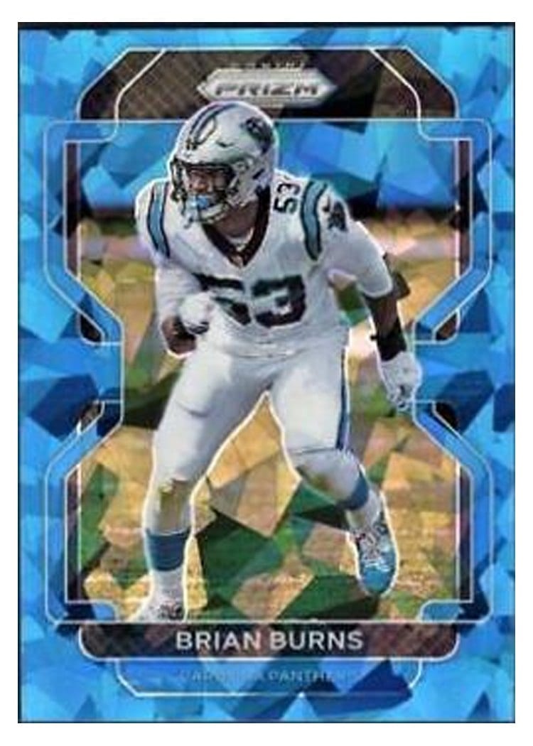 2021 Panini Prizm Base Set Brian Burns #316 card