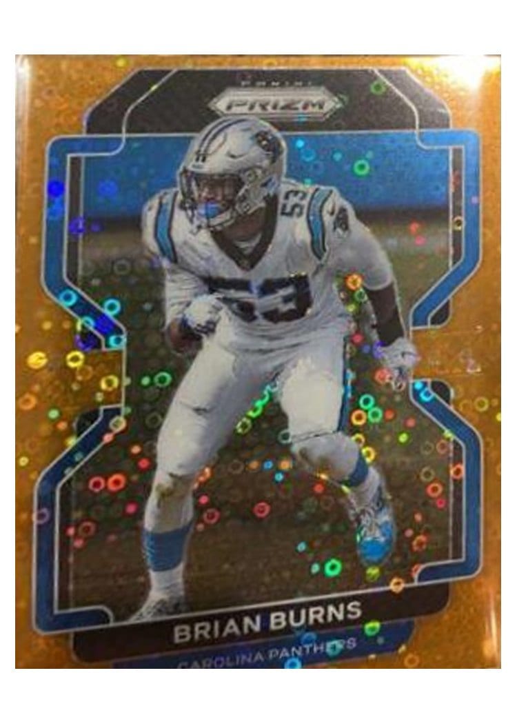 2021 Panini Prizm Base Set Brian Burns #316 card