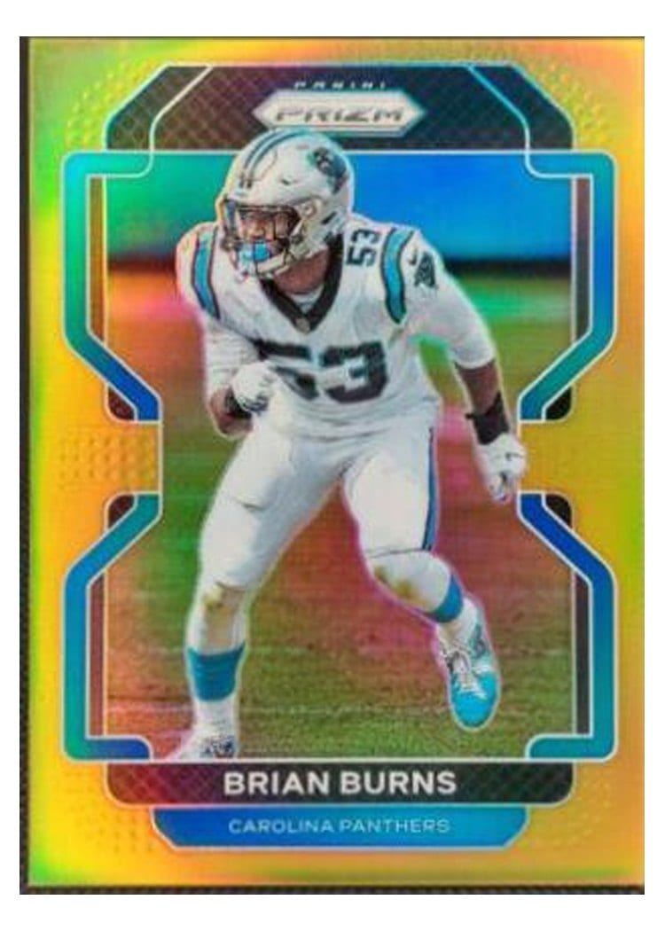 2021 Panini Prizm Base Set Brian Burns #316 card