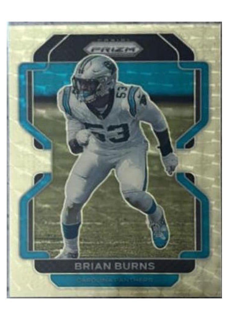 2021 Panini Prizm Base Set Brian Burns #316 card