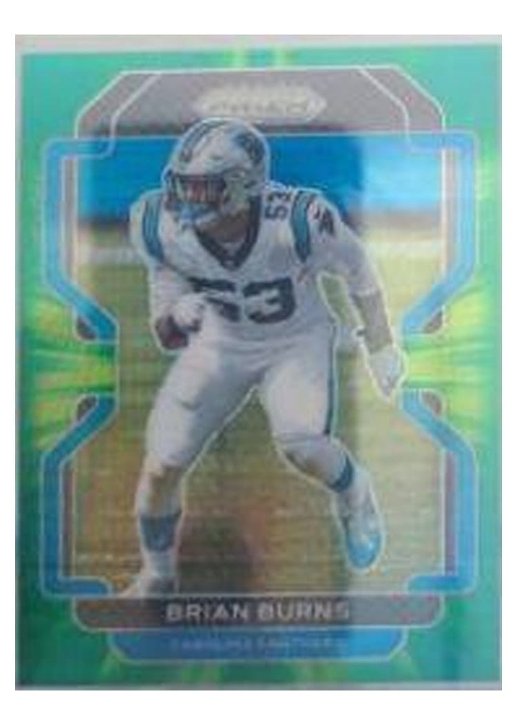 2021 Panini Prizm Base Set Brian Burns #316 card