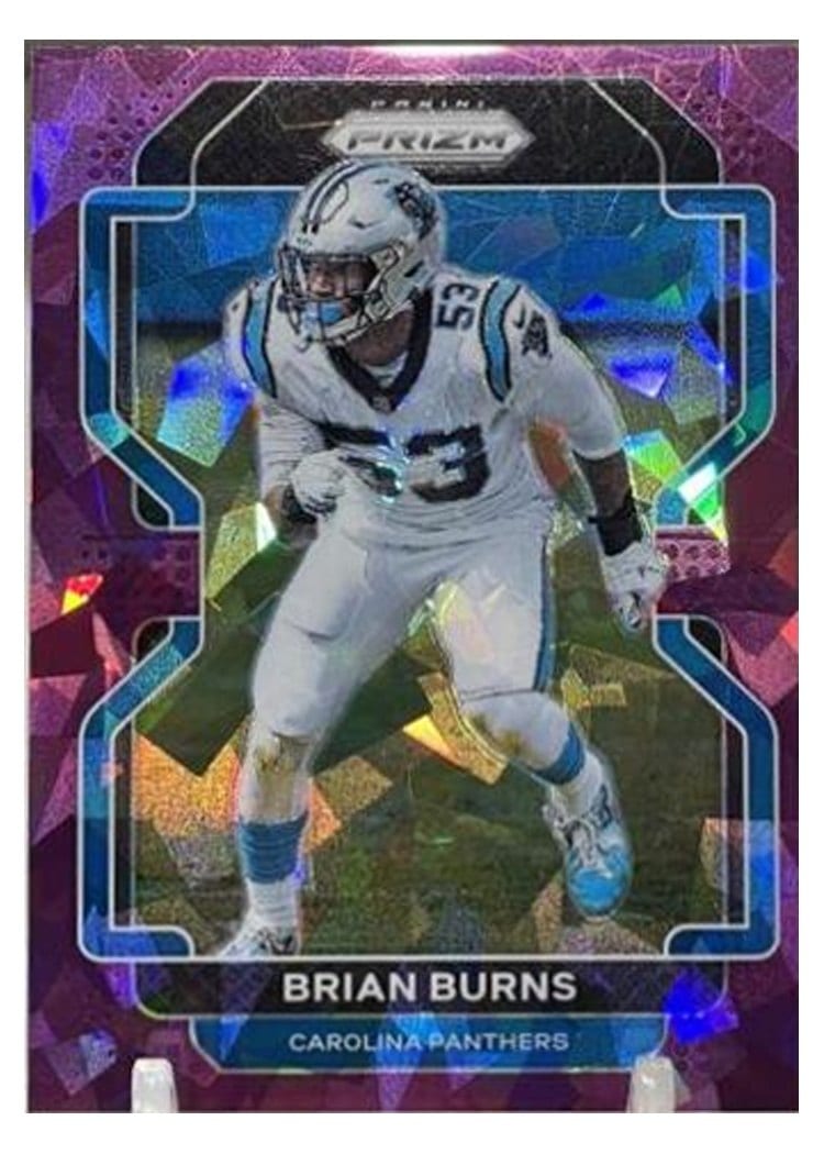 2021 Panini Prizm Base Set Brian Burns #316 card