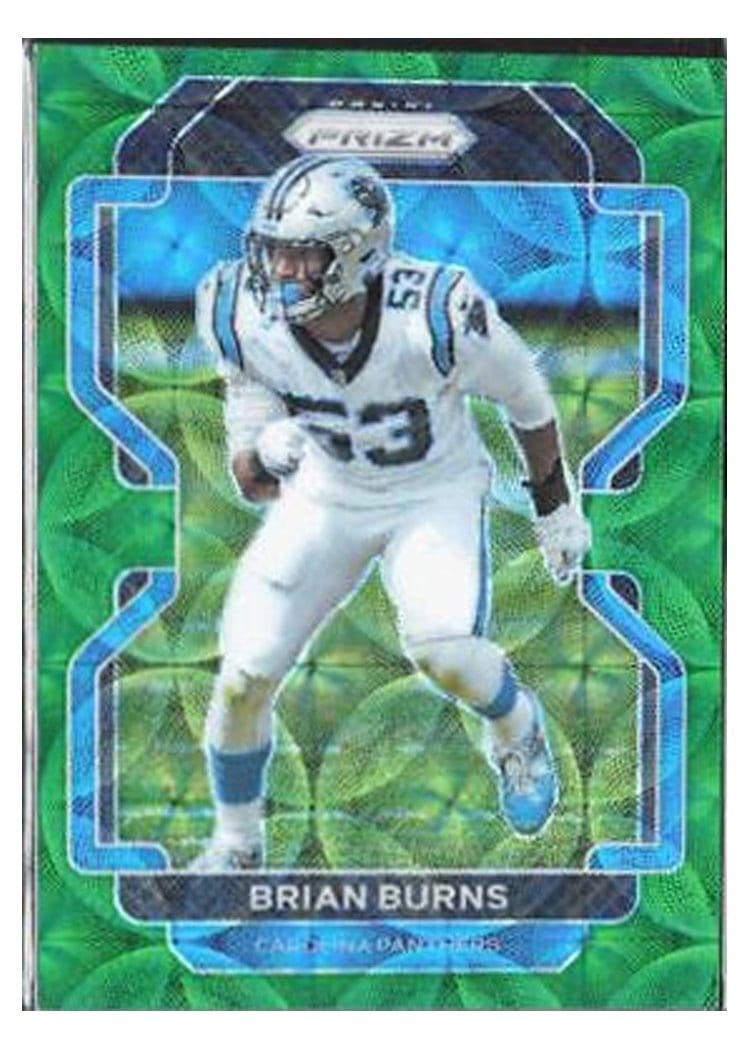 2021 Panini Prizm Base Set Brian Burns #316 card