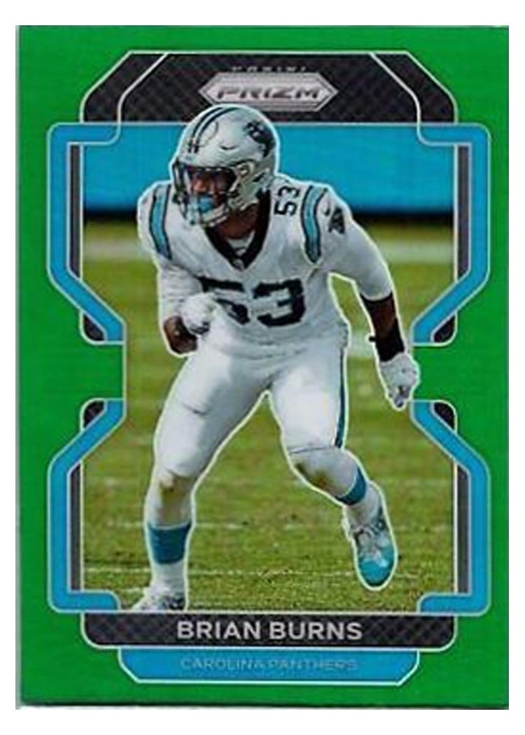 2021 Panini Prizm Base Set Brian Burns #316 card