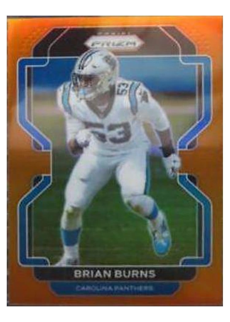 2021 Panini Prizm Base Set Brian Burns #316 card