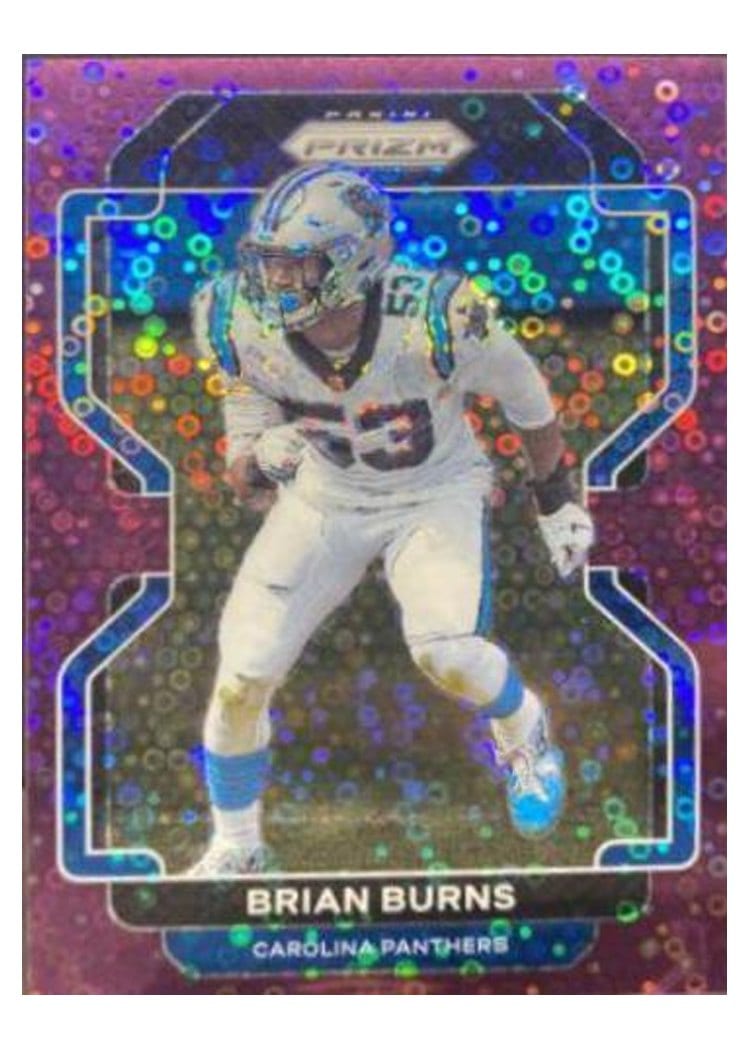 2021 Panini Prizm Base Set Brian Burns #316 card