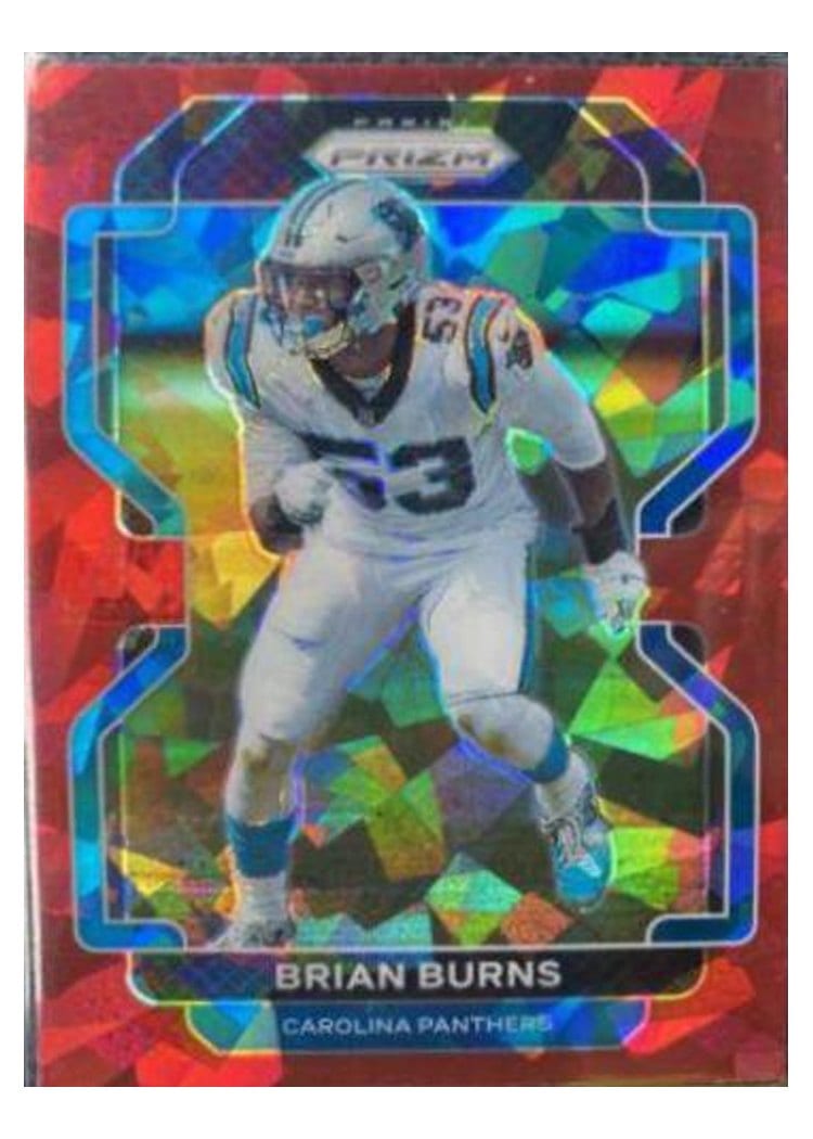2021 Panini Prizm Base Set Brian Burns #316 card