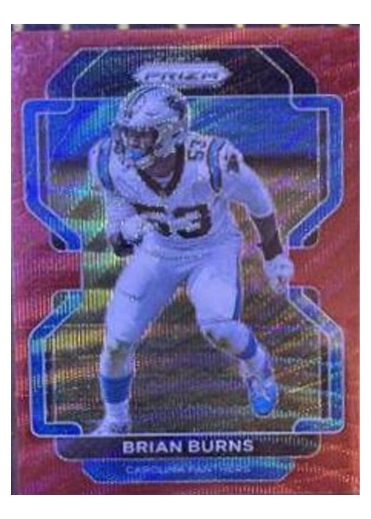 2021 Panini Prizm Base Set Brian Burns #316 card