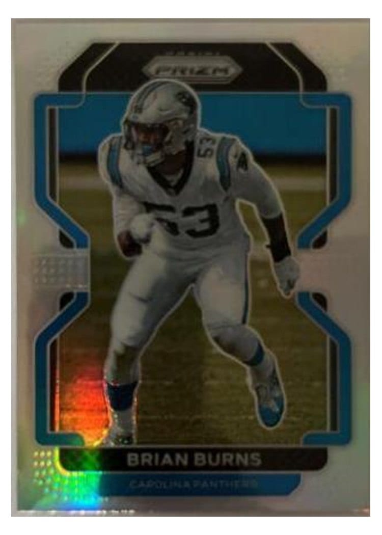 2021 Panini Prizm Base Set Brian Burns #316 card