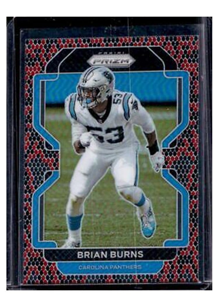 2021 Panini Prizm Base Set Brian Burns #316 card
