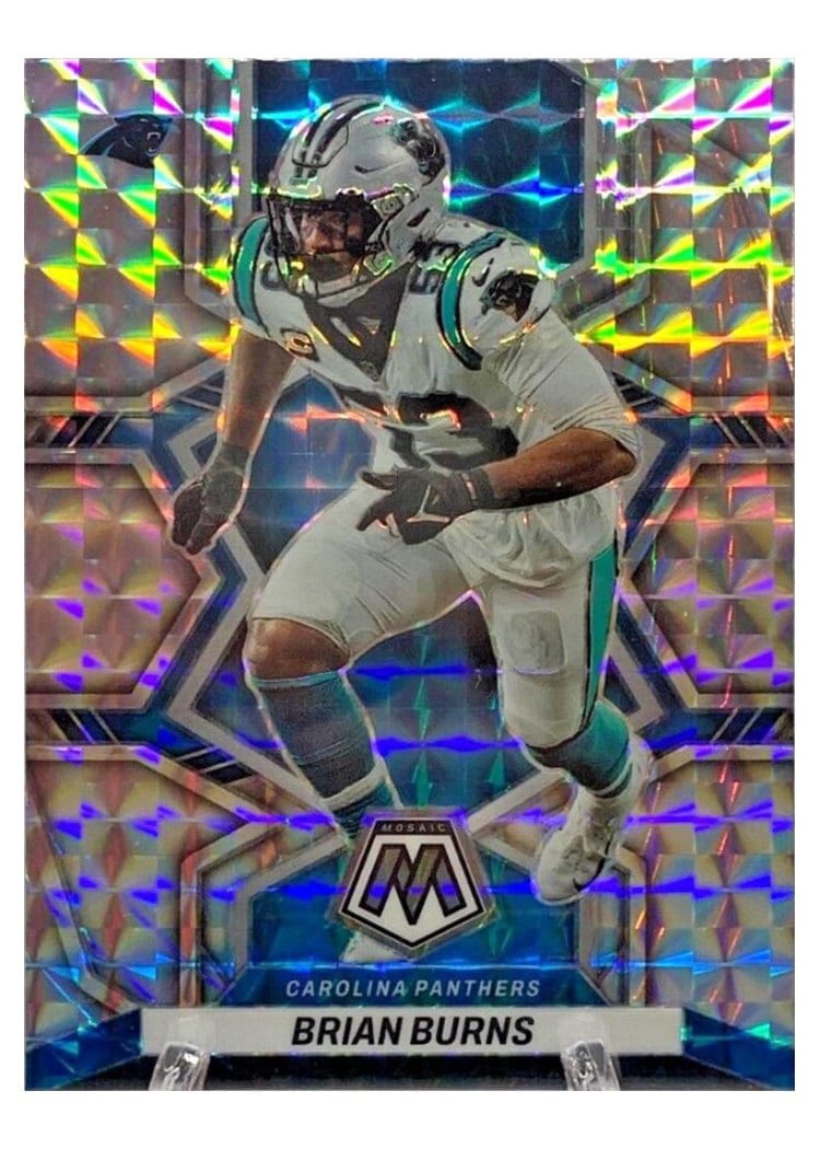 2022 Panini Mosaic Base Set Brian Burns Mosaic #234 card