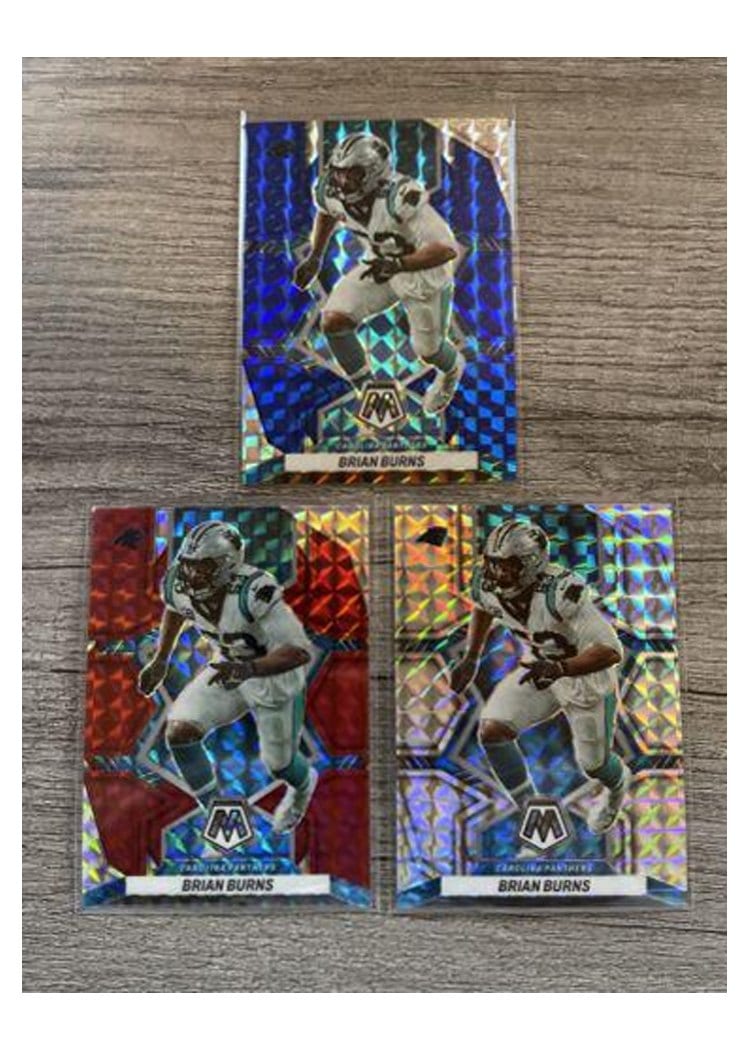 2022 Panini Mosaic Base Set Brian Burns #234 card