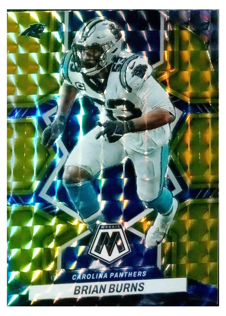 2022 Panini Mosaic Base Set Brian Burns #234 card