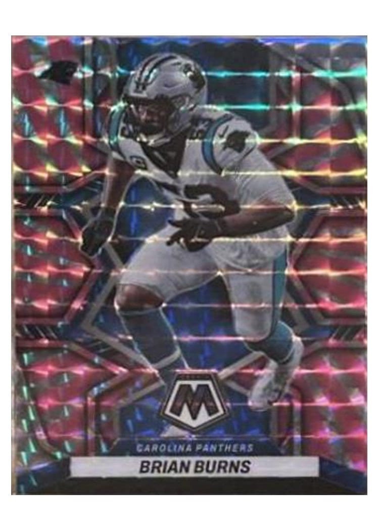 2022 Panini Mosaic Base Set Brian Burns #234 card