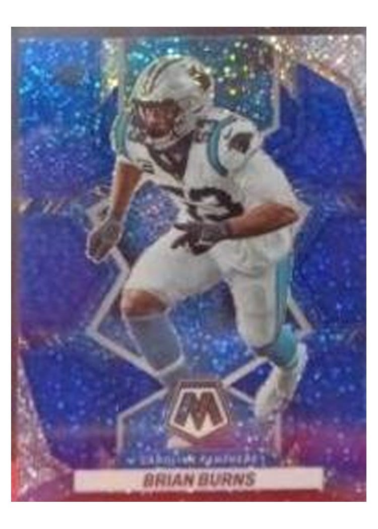 2022 Panini Mosaic Base Set Brian Burns #234 card